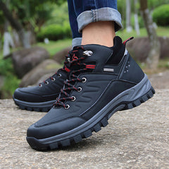 Ecetana Mens Waterproof Hiking Boot Outdoor Anti-Slip Shoes