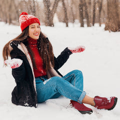 Harence Snow Boots Women Winter Warm Faux Fur Waterproof Slip On Comfort Woman Ankle Booties