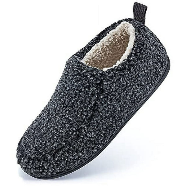 HARENC Womens Slippers Indoor Shoes with Memory Foam Warm Plush Fleece Lined House Slipper Home Shoe