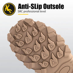Men's Breathable Lightweight Anti-smash Anti-puncture Work Shoes