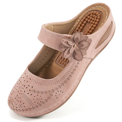 HARENC™Mules for Women Sandals Casual Summer Clog with Arch Support Cushion Footbed Slip