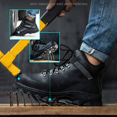 Men's Steel Toe Safety Boot Waterproof Insulated Industrial Work Shoes