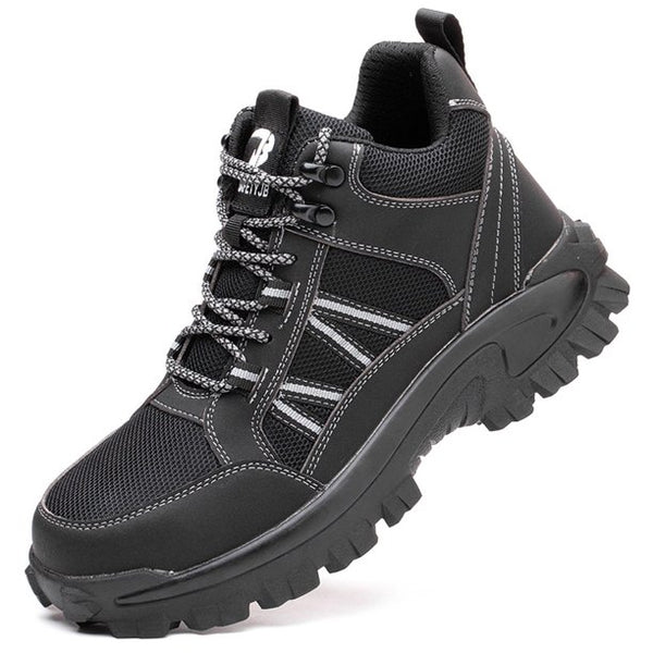 Men's Breathable Lightweight Anti-smash Anti-puncture Work Shoes