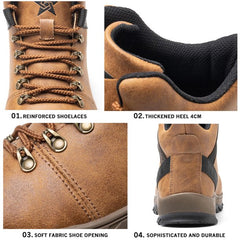 Men's Steel Toe Safety Boot Waterproof Insulated Industrial Work Shoes