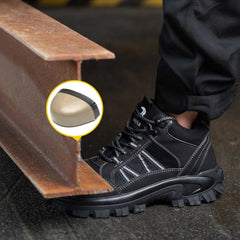 Men's Breathable Lightweight Anti-smash Anti-puncture Work Shoes