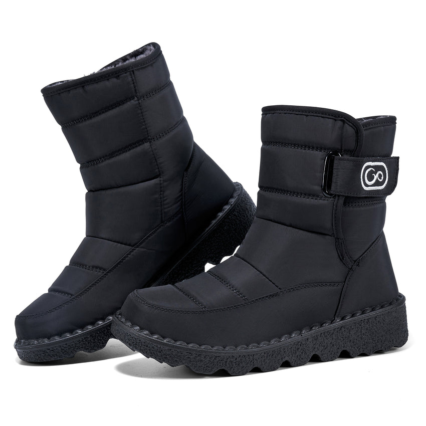 HARENCE Womens Winter Snow Boots: Women's Mid-Calf